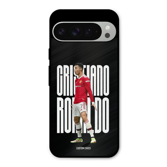 Ronaldo Autograph Google Pixel 9 Pro XL Mobile Back Cover - Sports PrintShield Case