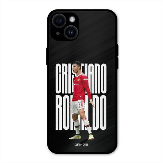 Ronaldo  iPhone 14 Plus Mobile Back Cover - Sports PrintShield Case
