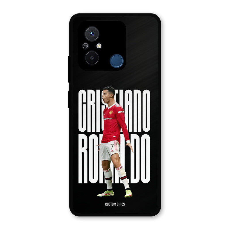 Ronaldo Redmi 12c Mobile Back Cover - Sports PrintShield Case