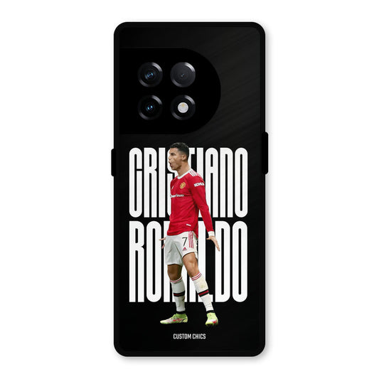 Ronaldo OnePlus 11R Mobile Back Cover - Sports PrintShield Case