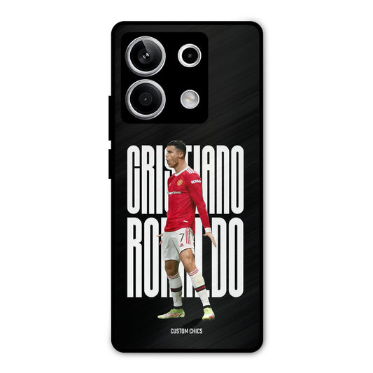 Ronaldo Redmi Note 13 5G Mobile Back Cover - Sports PrintShield Case