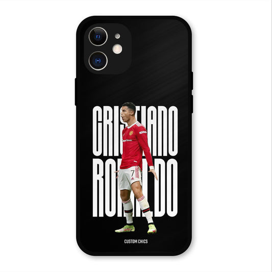 Ronaldo  iPhone 12 Mobile Back Cover - Sports PrintShield Case