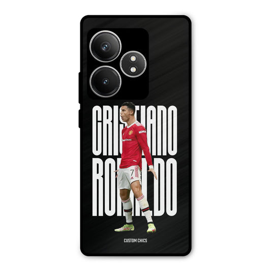 Ronaldo Realme GT 6T Mobile Back Cover - Sports PrintShield Case