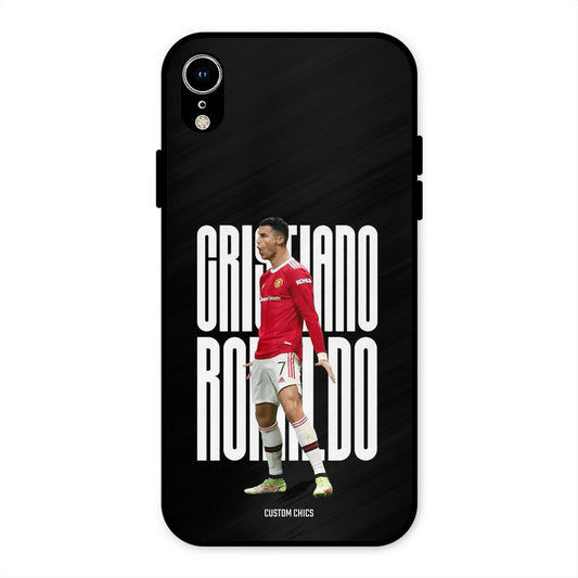 Ronaldo iPhone XR Mobile Back Cover - Sports PrintShield Case