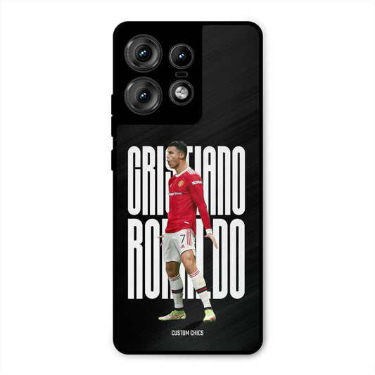 Ronaldo Motorola Edge 50 Pro Mobile Back Cover - Sports PrintShield Case