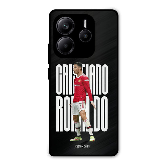 Ronaldo Redmi Note 14 Mobile Back Cover - Sports PrintShield Case