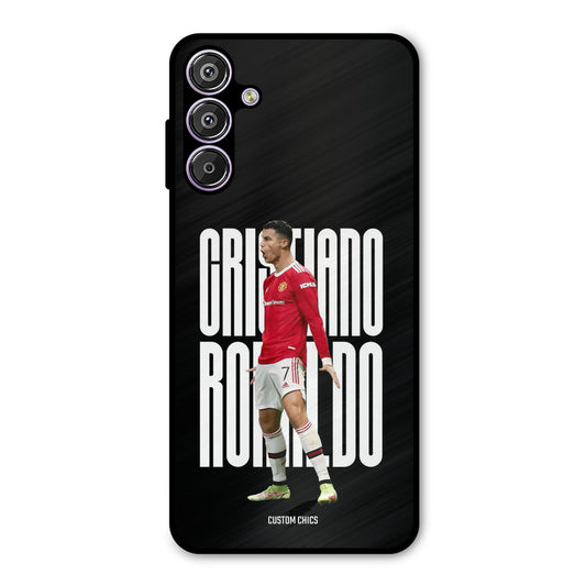 Ronaldo Samsung Galaxy F15 Mobile Back Cover - Sports PrintShield Case