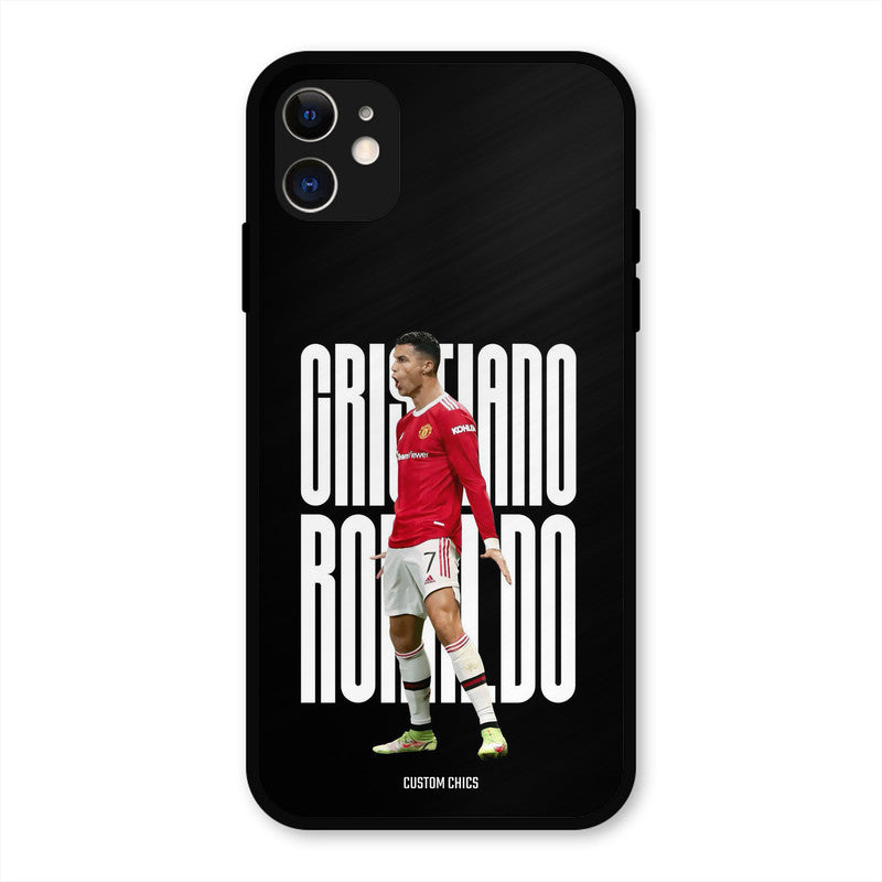 Ronaldo  iPhone 11 Mobile Back Cover - Sports PrintShield Case