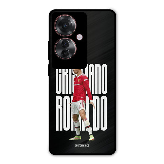 Ronaldo Oppo F25 Pro Mobile Back Cover - Sports PrintShield Case