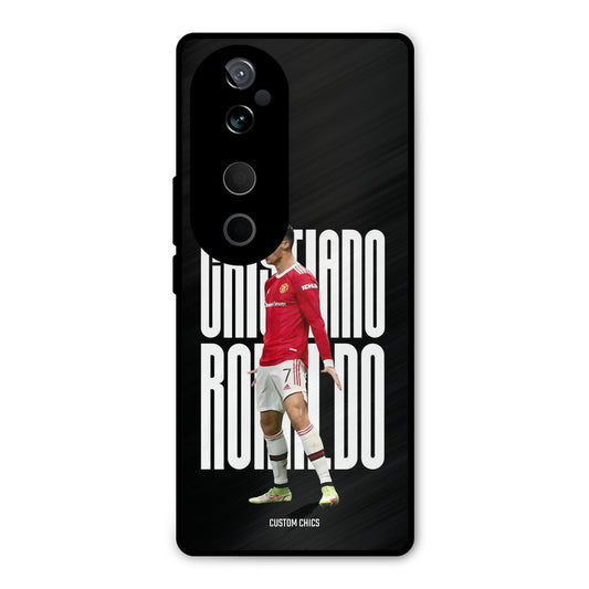Ronaldo Vivo V40 Mobile Back Cover - Sports PrintShield Case