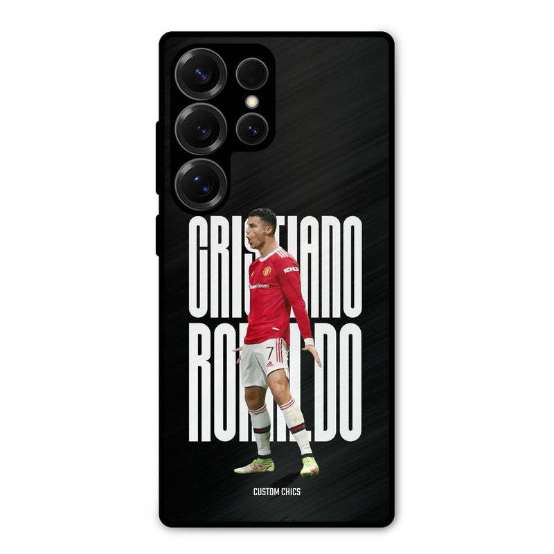 Ronaldo Samsung Galaxy S25 Ultra Mobile Back Cover - Sports PrintShield Case