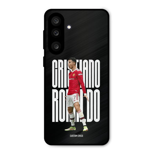 Ronaldo Samsung Galaxy M56 Mobile Back Cover - Sports PrintShield Case