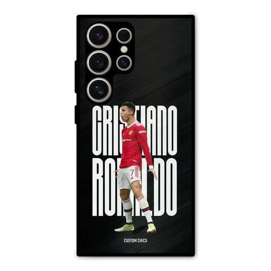 Ronaldo Samsung Galaxy S24 Ultra Mobile Back Cover - Sports PrintShield Case