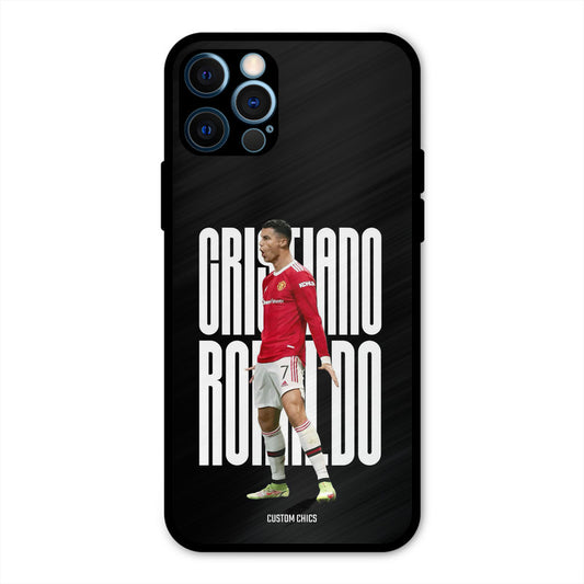 Ronaldo  iPhone 12 Pro Mobile Back Cover - Sports PrintShield Case