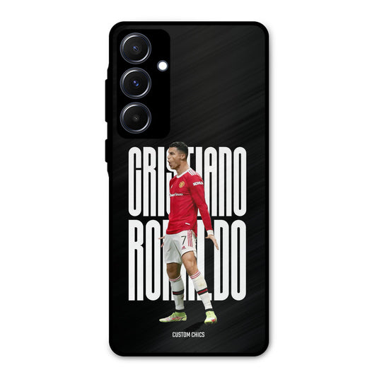 Ronaldo Samsung Galaxy A55 5G Mobile Back Cover - Sports PrintShield Case