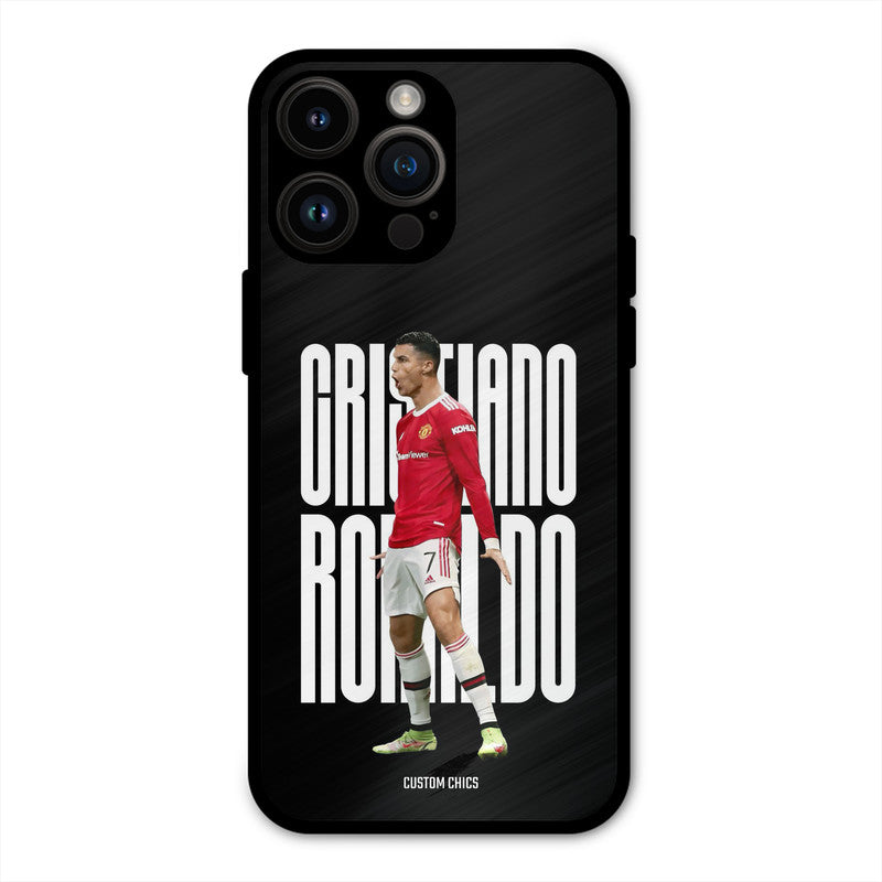 Ronaldo  iPhone 14 Pro Max Mobile Back Cover - Sports PrintShield Case
