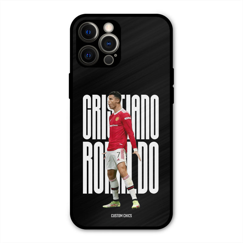 Ronaldo  iPhone 12 Pro Max Mobile Back Cover - Sports PrintShield Case