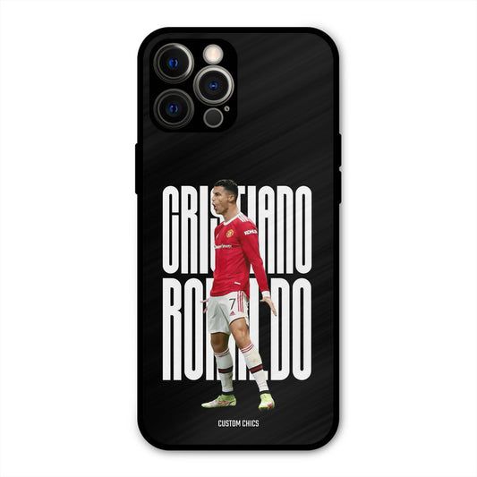 Ronaldo  iPhone 12 Pro Max Mobile Back Cover - Sports PrintShield Case
