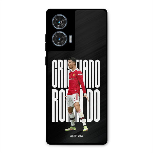 Ronaldo Moto G96 Mobile Back Cover - Sports PrintShield Case