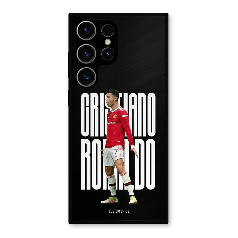 Ronaldo Samsung Galaxy S23 Ultra Mobile Back Cover - Sports PrintShield Case