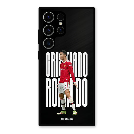 Ronaldo Samsung Galaxy S23 Ultra Mobile Back Cover - Sports PrintShield Case