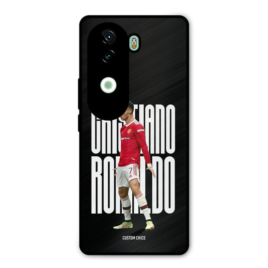 Ronaldo Vivo V40e Mobile Back Cover - Sports PrintShield Case