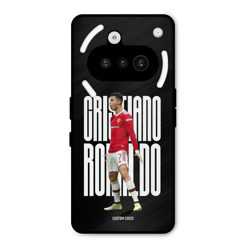 Ronaldo Nothing Phone 3A Mobile Back Cover - Sports PrintShield Case