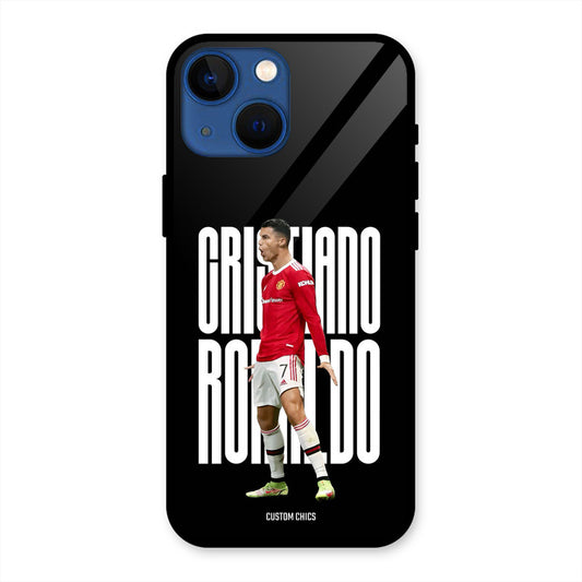 Ronaldo iPhone 13 Mini Mobile Back Cover - Sports PrintShield Case