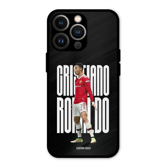 Ronaldo  iPhone 13 Pro Mobile Back Cover - Sports PrintShield Case