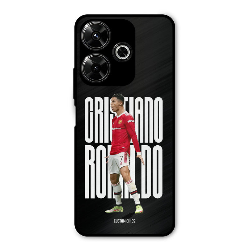 Ronaldo Redmi 13 5G Mobile Back Cover - Sports PrintShield Case