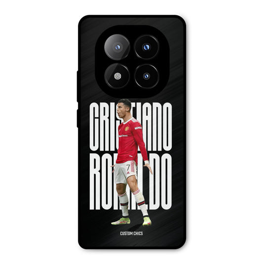 Ronaldo Redmi Note 14 Pro Plus 5G Mobile Back Cover - Sports PrintShield Case