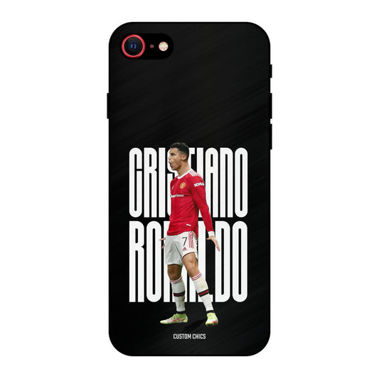 Ronaldo iPhone SE 2020 Mobile Back Cover - Sports PrintShield Case