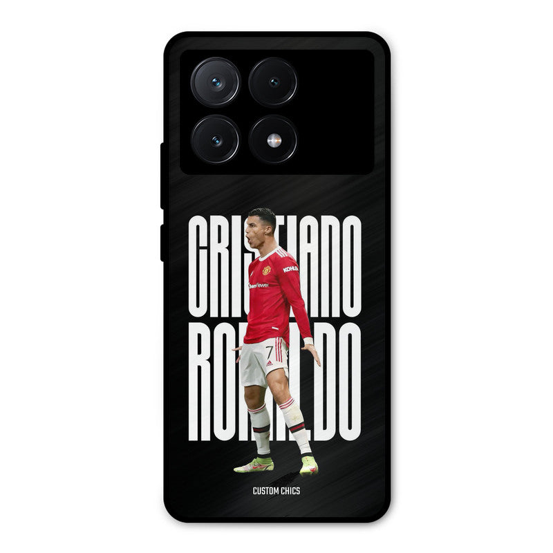 Ronaldo Poco X6 Pro Mobile Back Cover - Sports PrintShield Case