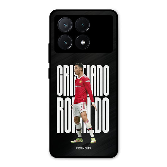 Ronaldo Poco X6 Pro Mobile Back Cover - Sports PrintShield Case