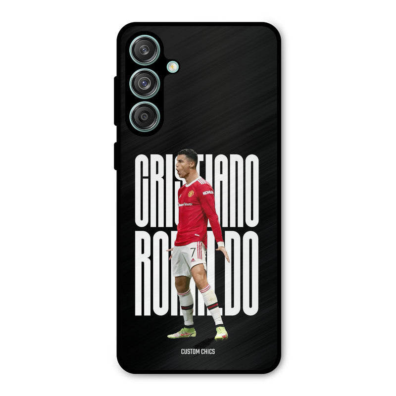 Ronaldo Samsung Galaxy M55 5G Mobile Back Cover - Sports PrintShield Case