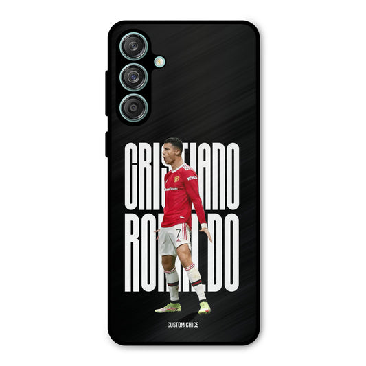 Ronaldo Samsung Galaxy M55 5G Mobile Back Cover - Sports PrintShield Case