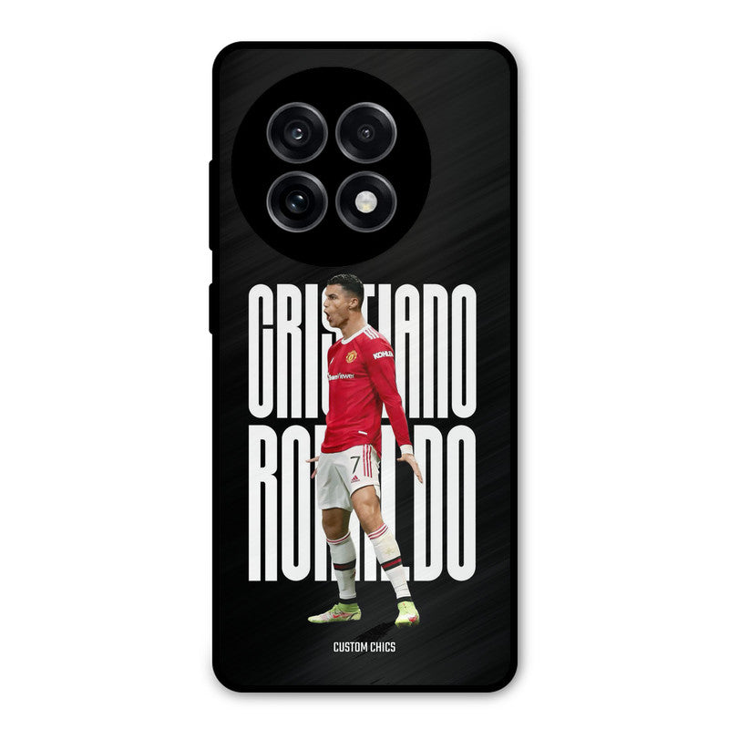 Ronaldo OnePlus 13R Mobile Back Cover - Sports PrintShield Case