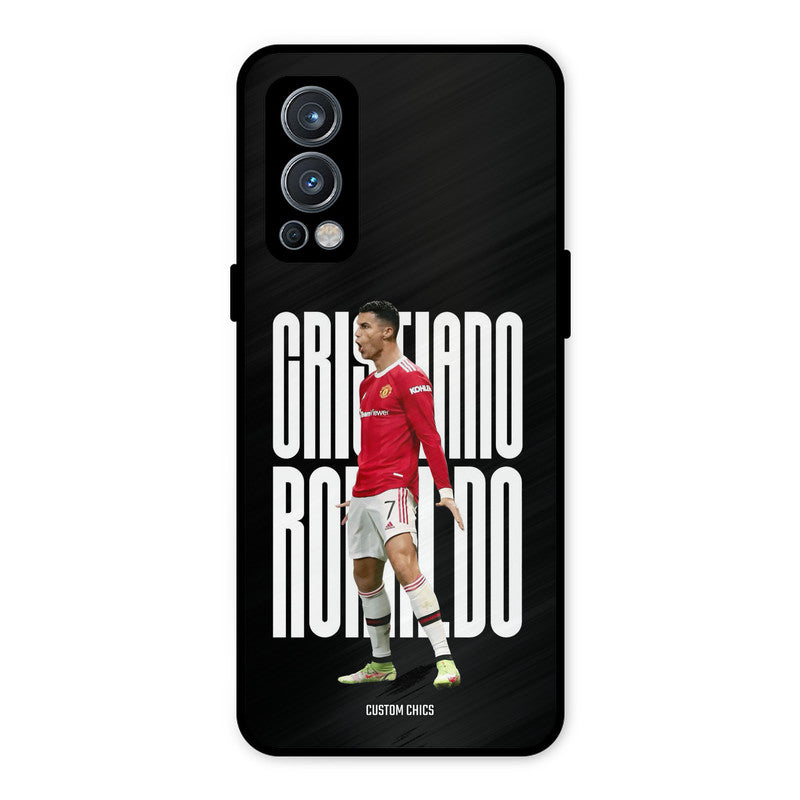 Ronaldo OnePlus Nord 2 5G Mobile Back Cover - Sports PrintShield Case