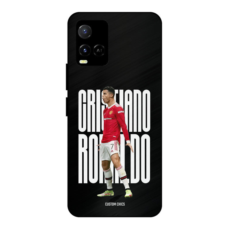 Ronaldo Vivo Y33s Mobile Back Cover - Sports PrintShield Case