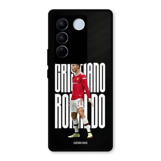 Ronaldo Vivo V27 Pro Mobile Back Cover - Sports PrintShield Case