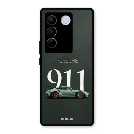 Royal Porsche Vivo V27 Pro Mobile Back Cover - Car&Bike PrintShield Case