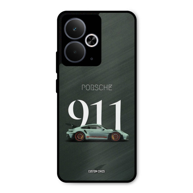 Royal Porsche Realme 14T Mobile Back Cover - Car&Bike PrintShield Case