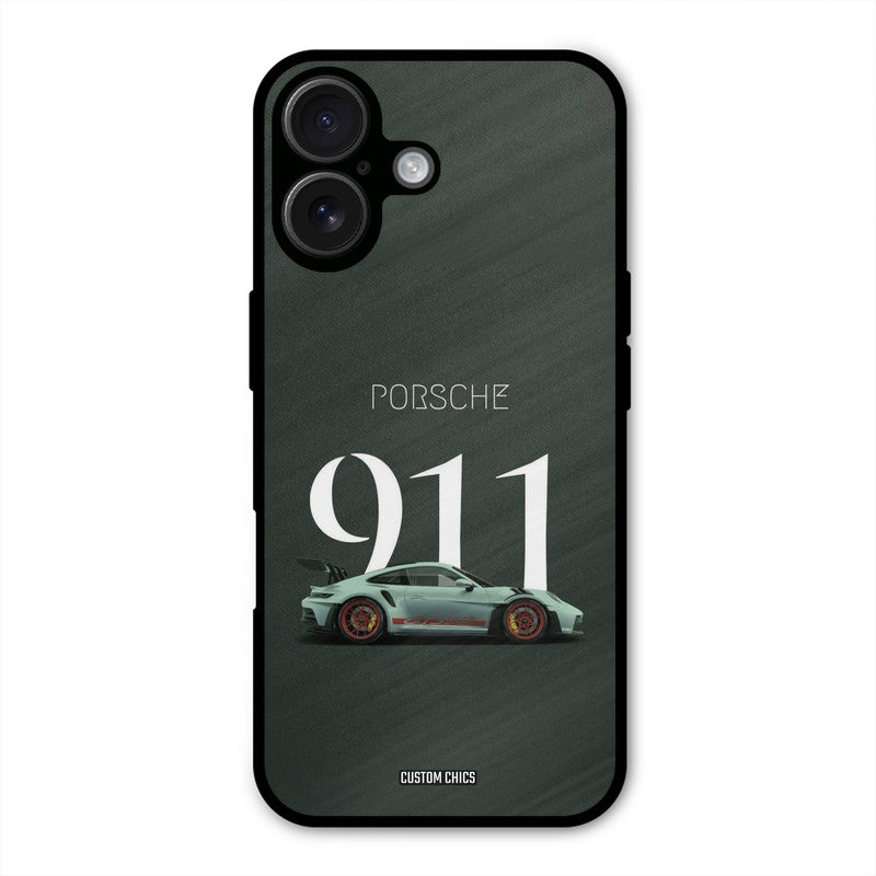 Royal Porsche iPhone 16 Mobile Back Cover - Car&Bike PrintShield Case