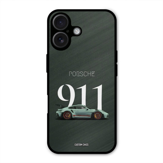 Royal Porsche iPhone 16 Mobile Back Cover - Car&Bike PrintShield Case