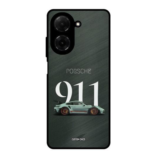 Royal Porsche Poco C71 Mobile Back Cover - Car&Bike PrintShield Case