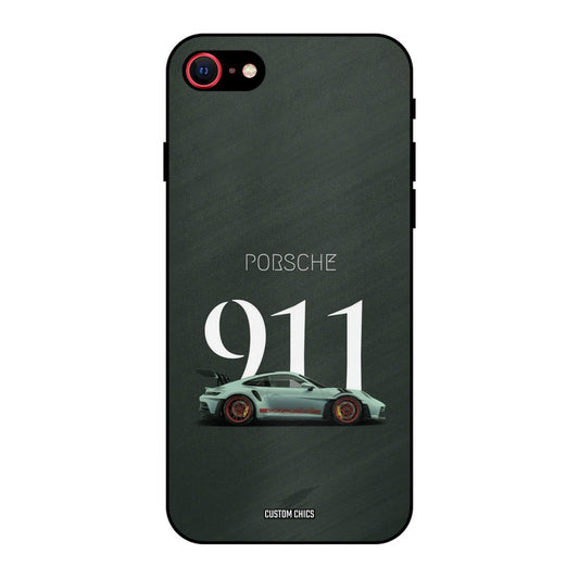 Royal Porsche iPhone SE 2020 Mobile Back Cover - Car&Bike PrintShield Case