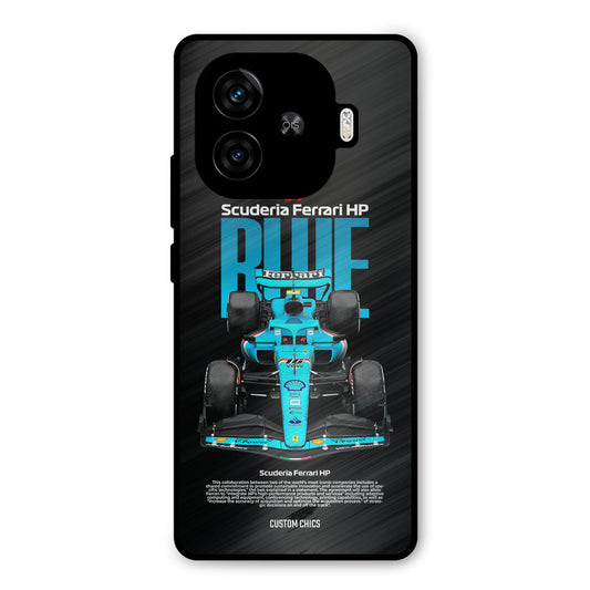 SCUDERIA FERRARI iQoo Z9 Turbo Mobile Back Cover - Car&Bike PrintShield Case