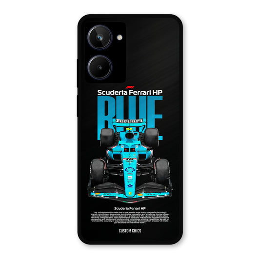 SCUDERIA FERRARI Realme 10 Mobile Back Cover - Car&Bike PrintShield Case