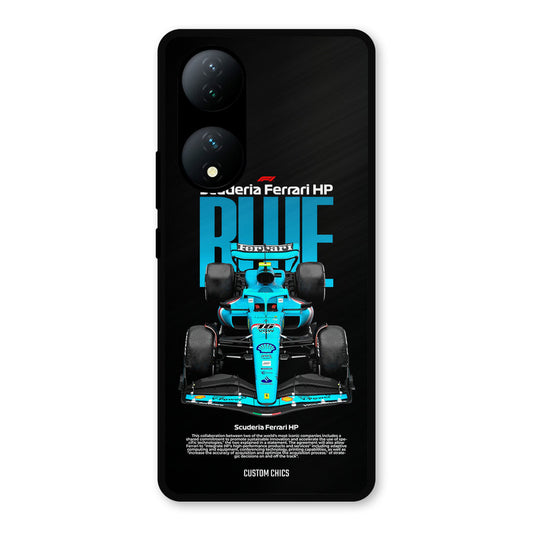 SCUDERIA FERRARI Vivo Y100 Mobile Back Cover - Car&Bike PrintShield Case