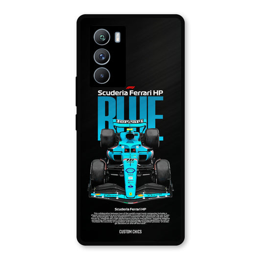 SCUDERIA FERRARI iQOO 9SE Mobile Back Cover - Car&Bike PrintShield Case